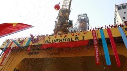 中集来福士交付全球最先进超深水钻井平台